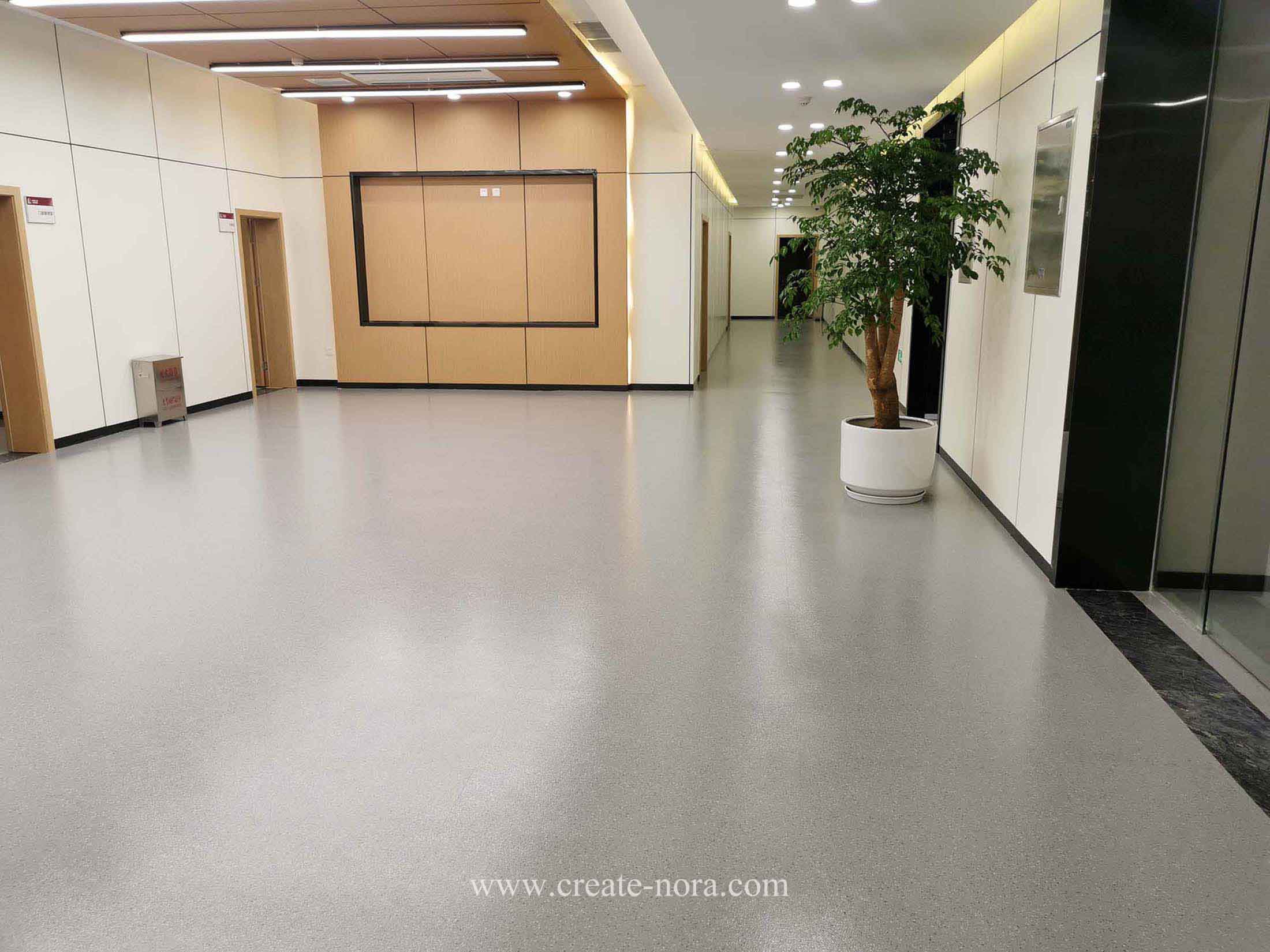 the photo of nora rubber flooring in Sinopec Chongqing SVW Chemical Co.,Ltd. 2